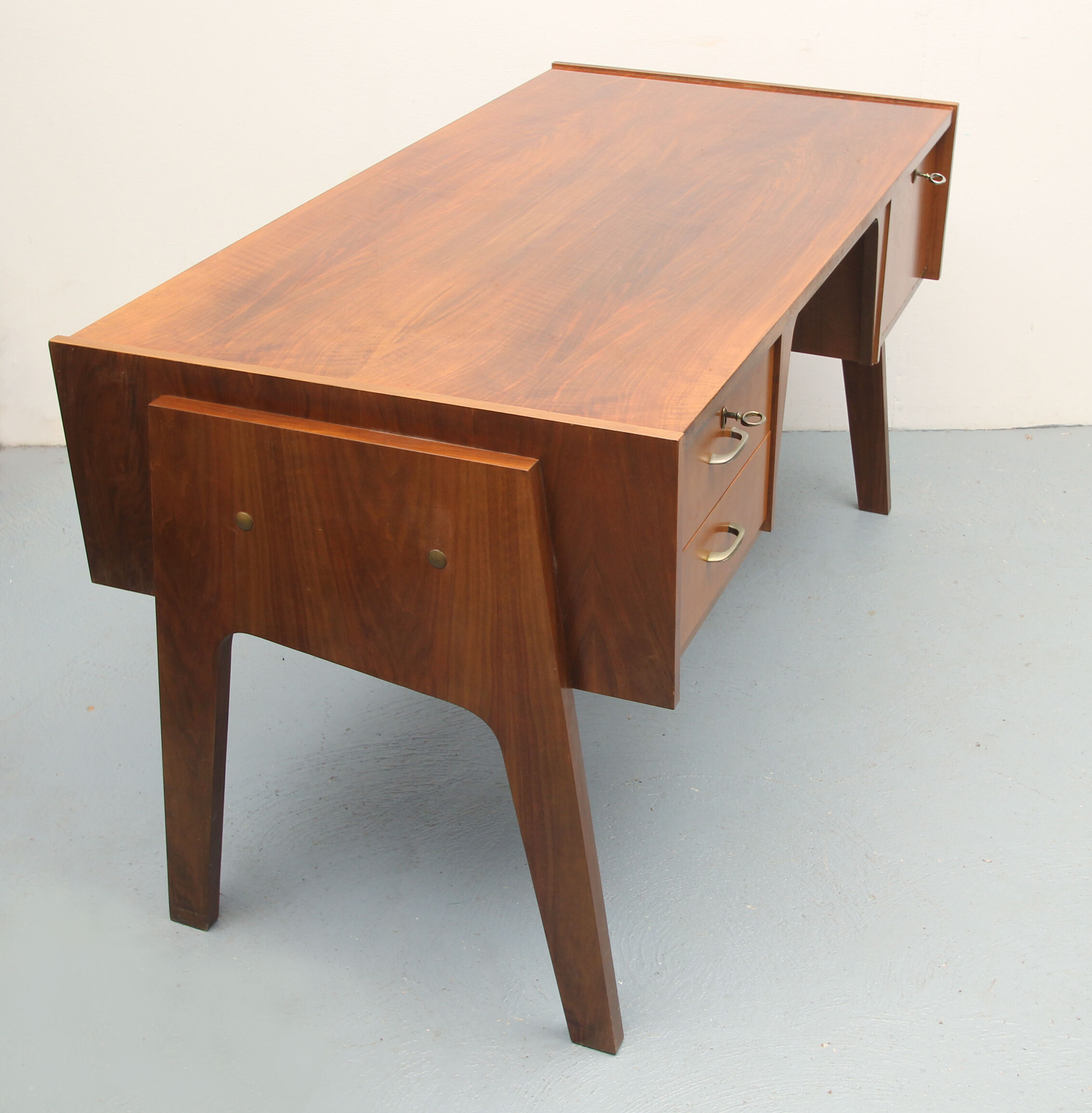 1950s desk in walnut
