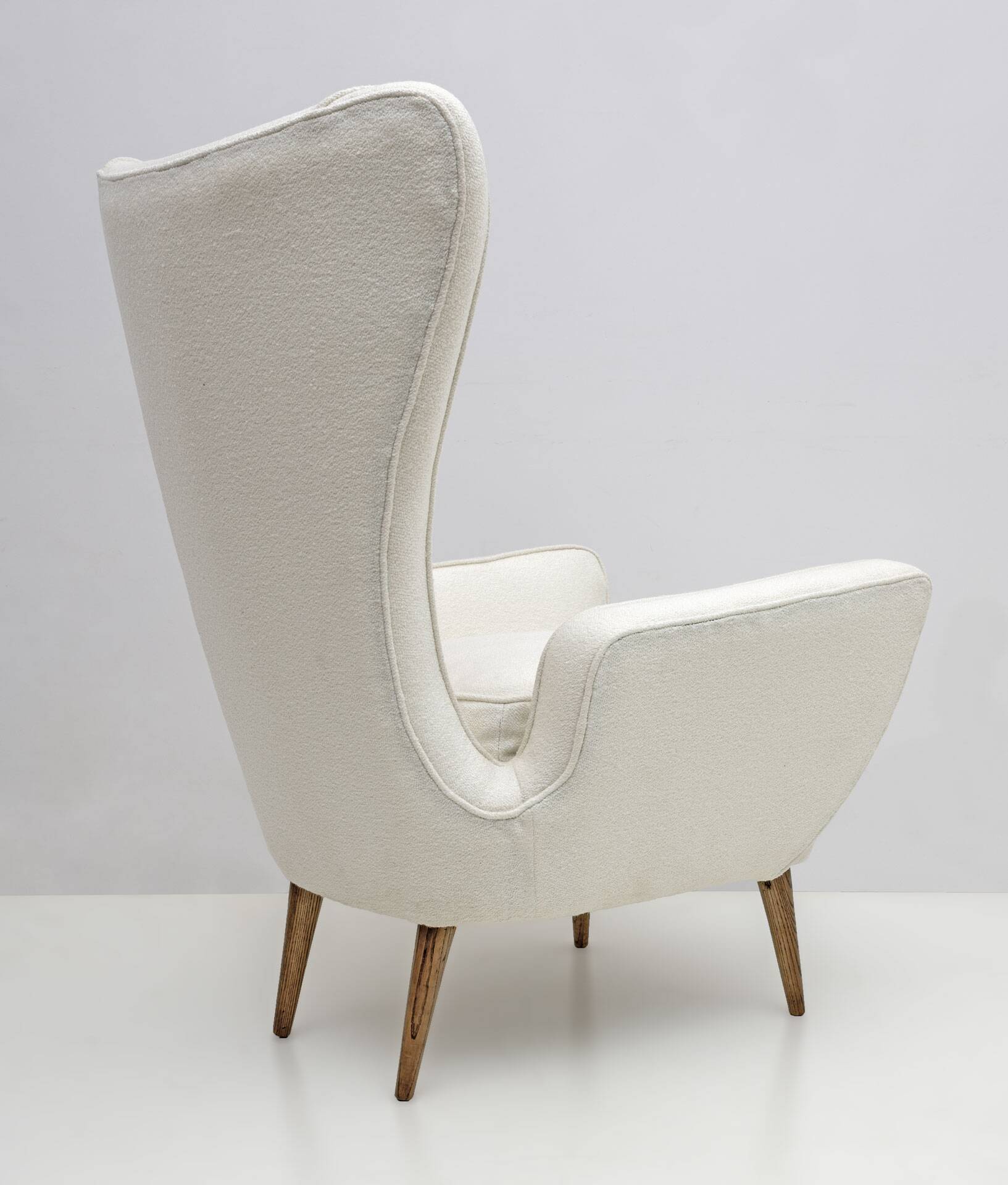 Emilio Sala & Giorgio Madini Bouclè Armchair for Fratelli Galimberti Cantù
