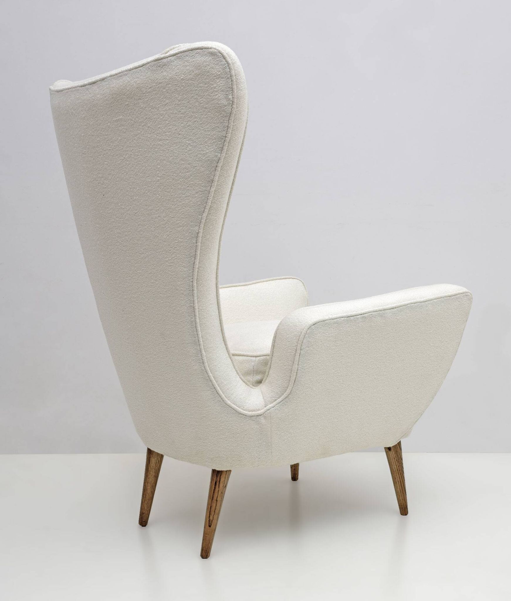 Fauteuil Bouclè Emilio Sala & Giorgio Madini pour Fratelli Galimberti Cantù