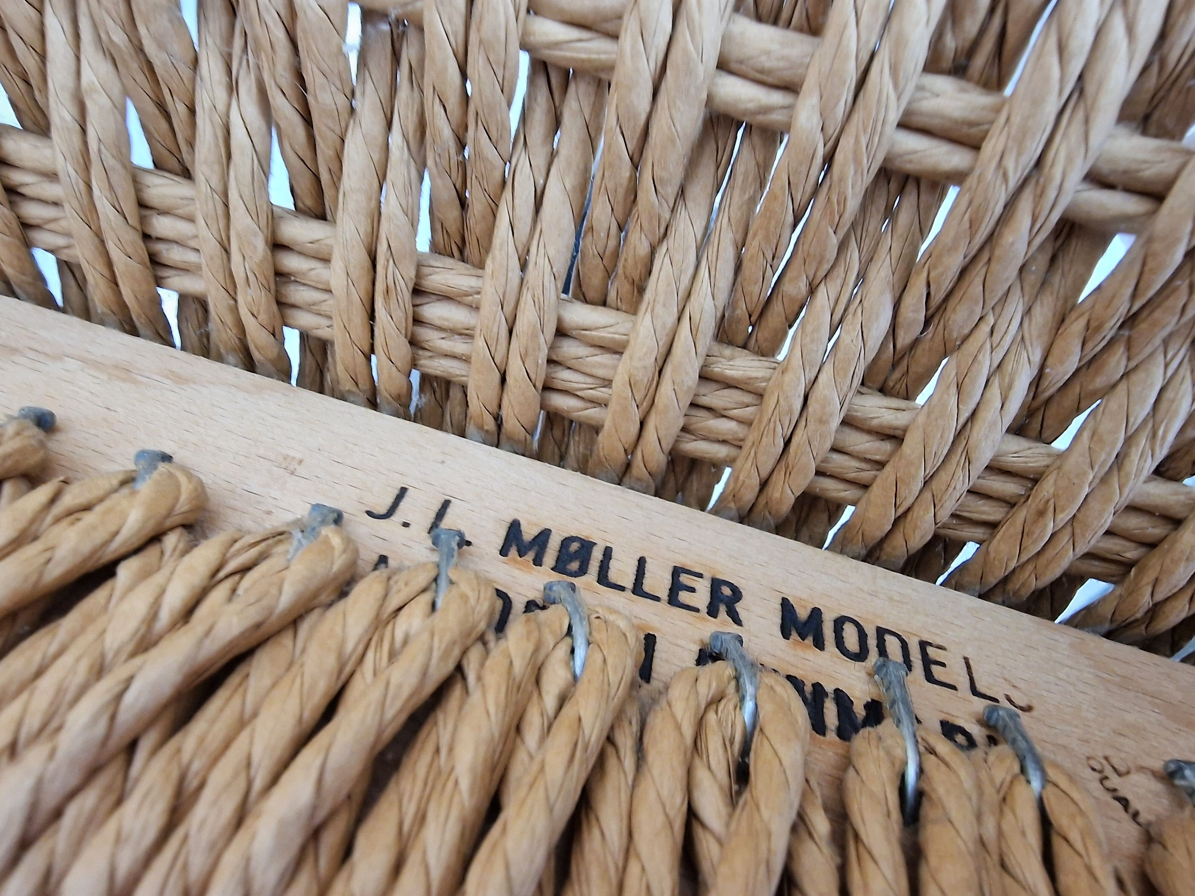 Danish Oak Chairs by Niels Otto Møller for Møller Mobelfabrik, Set of 18
