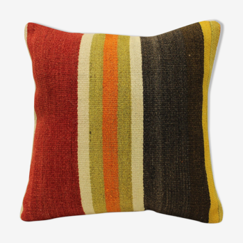 40x40 cm kilim cushion,vintage cushion cover