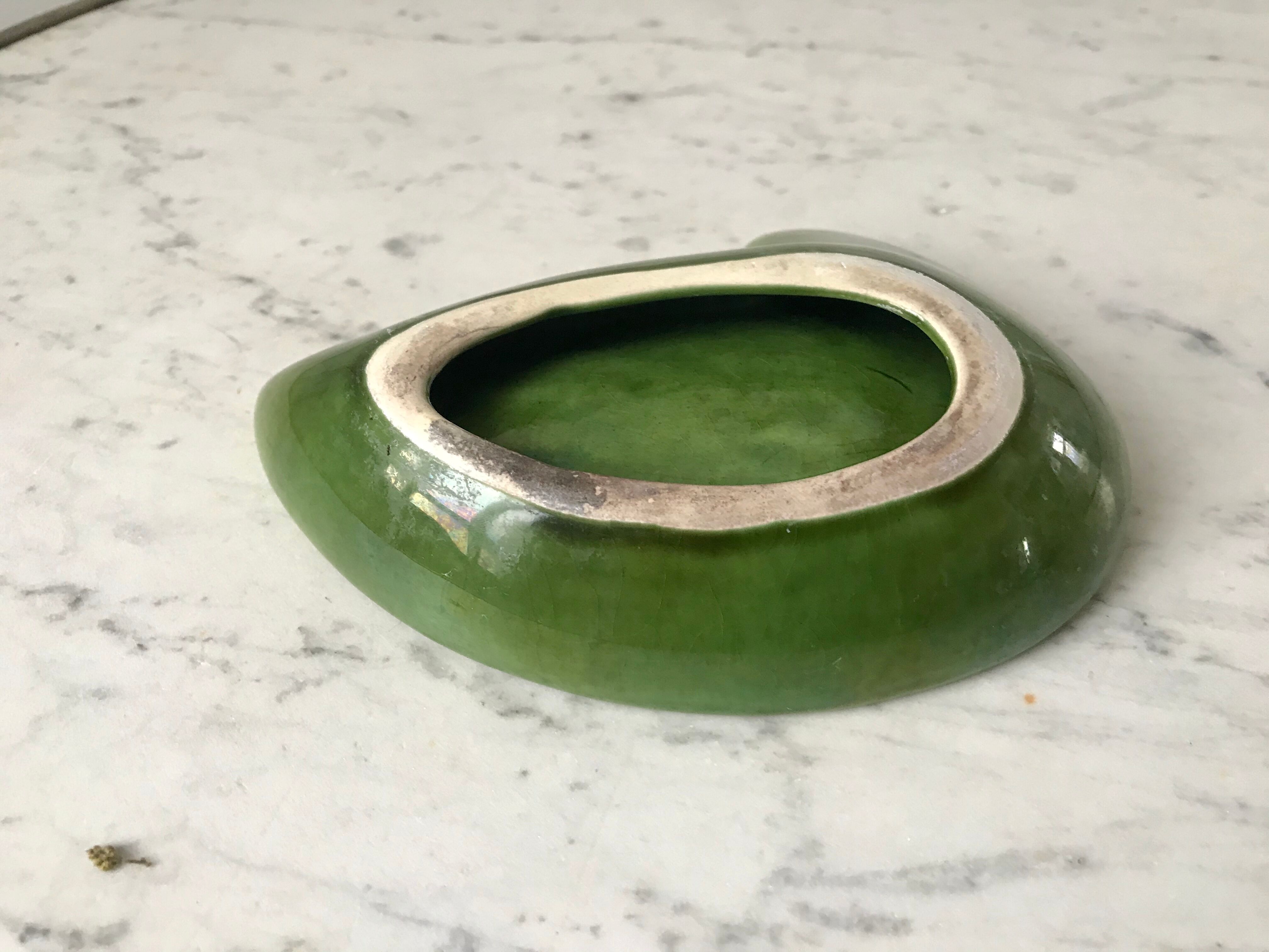 Empty ceramic duck pocket 60s