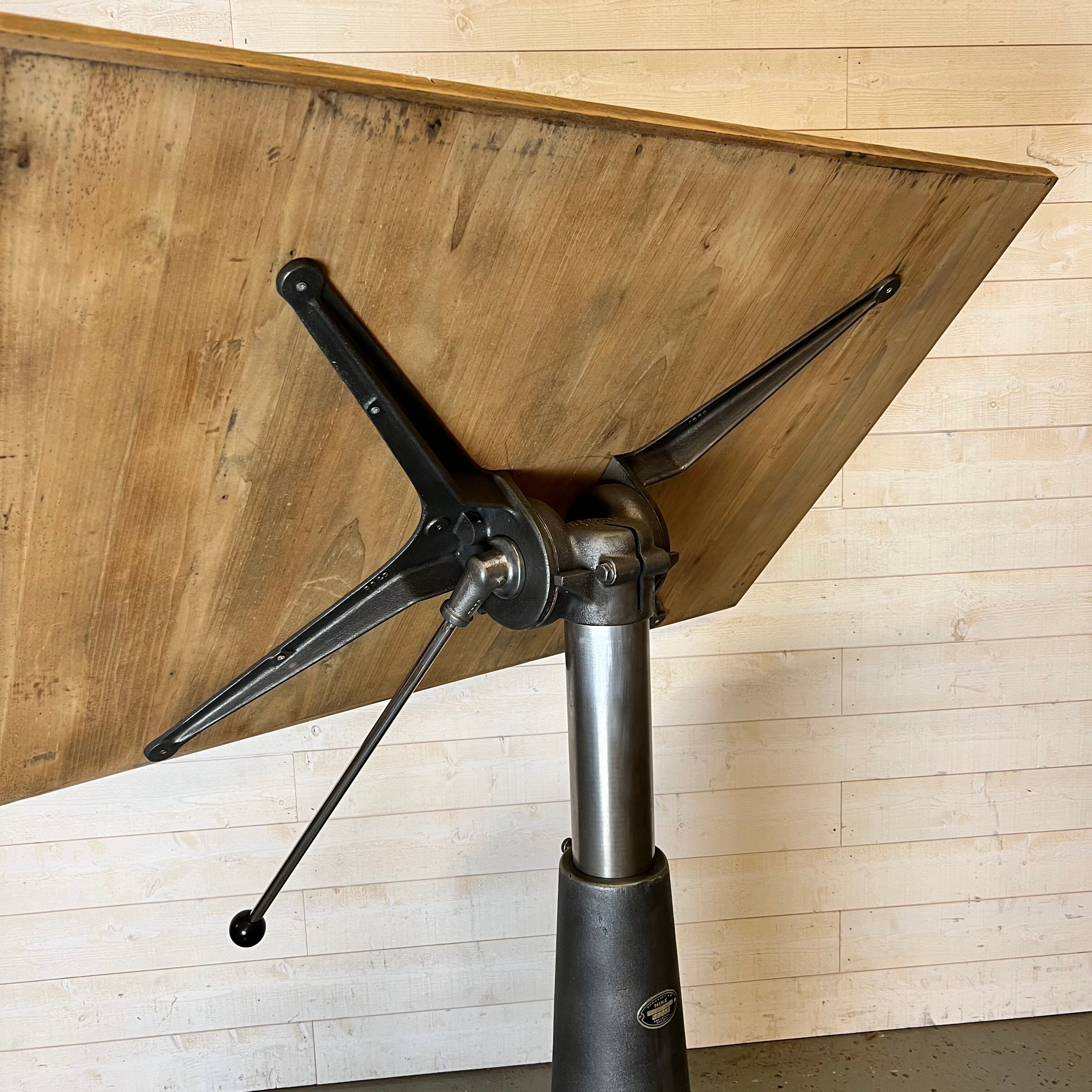 Architect's drawing table Nike Eskilstuna Sweden from the 50s