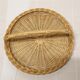 Vintage wicker pie dish
