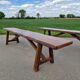 Lot de 2 bancs en orme massif par Aranjou