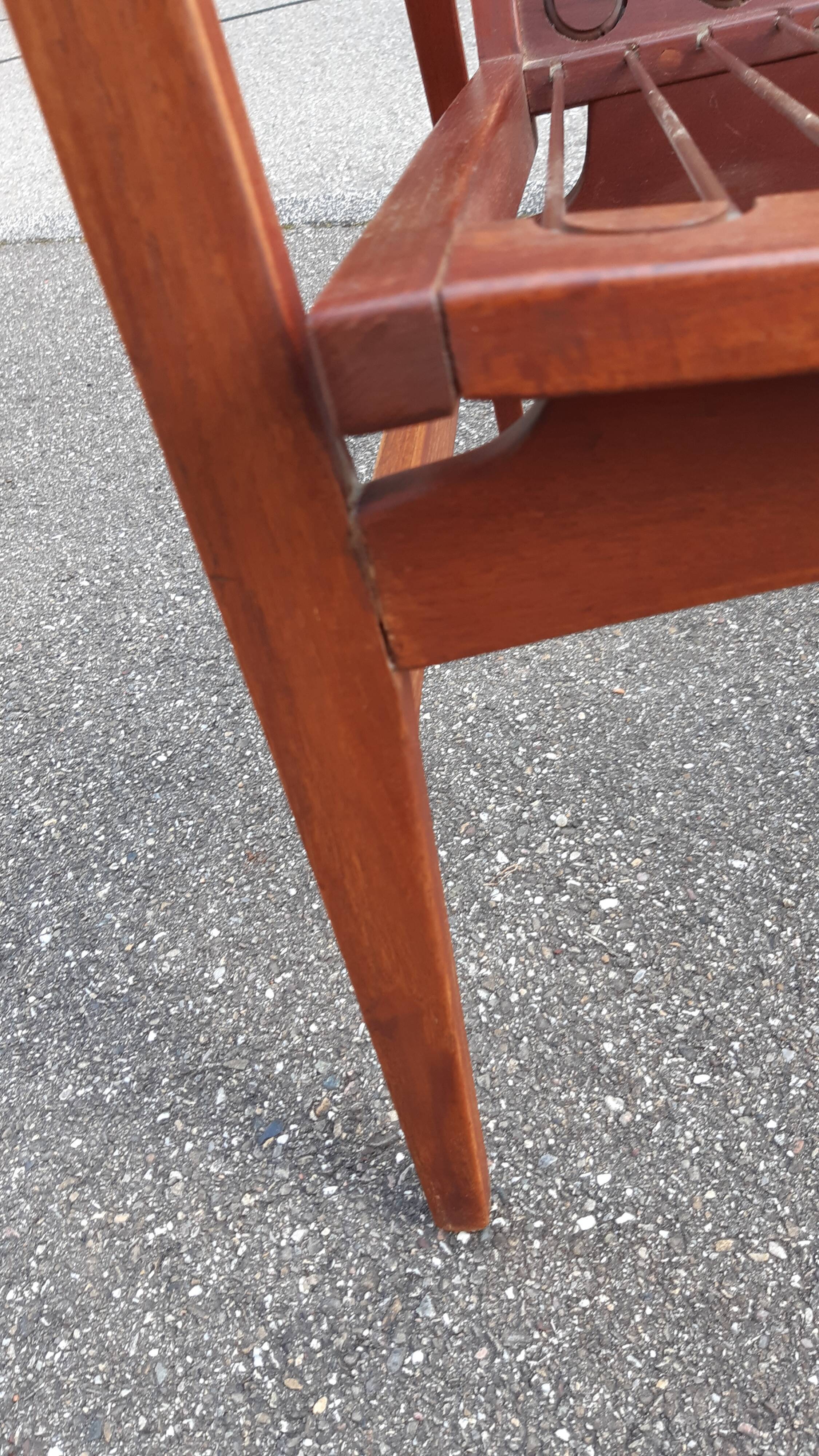 Scandinavian teak armchair 1960