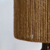 Rope and sandstone lamp