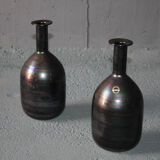 Pair of italian glass vases