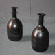 Paire de vases en verre italien
