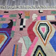 Handmade wool rug from Morocco 3 x 2 m