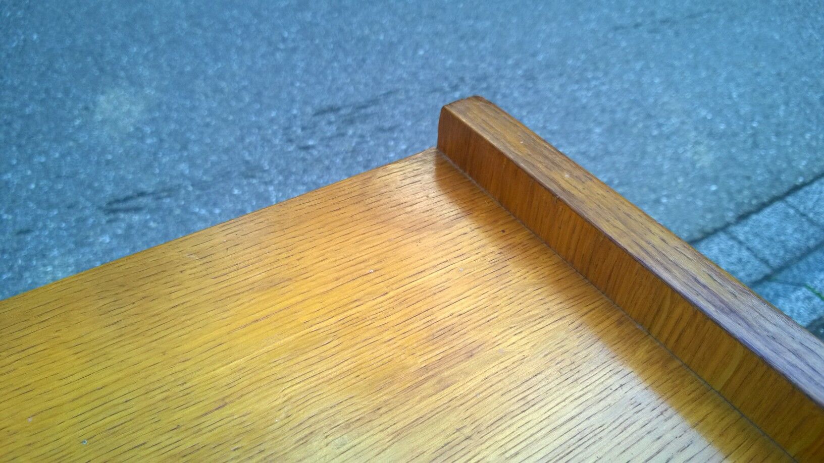 Vintage golden oak dresser