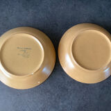 Lot plates Sarreguemines spiral