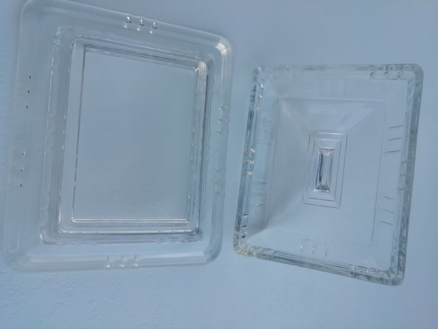 Art Deco butter dish