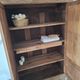 Wardrobe, oak linen cupboard from 1920.