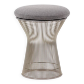 Warren Platner for Knoll. Round stool, metal base. Circa 1970