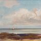 Oil on panel yvonne blossier seaside goemon xxe collector