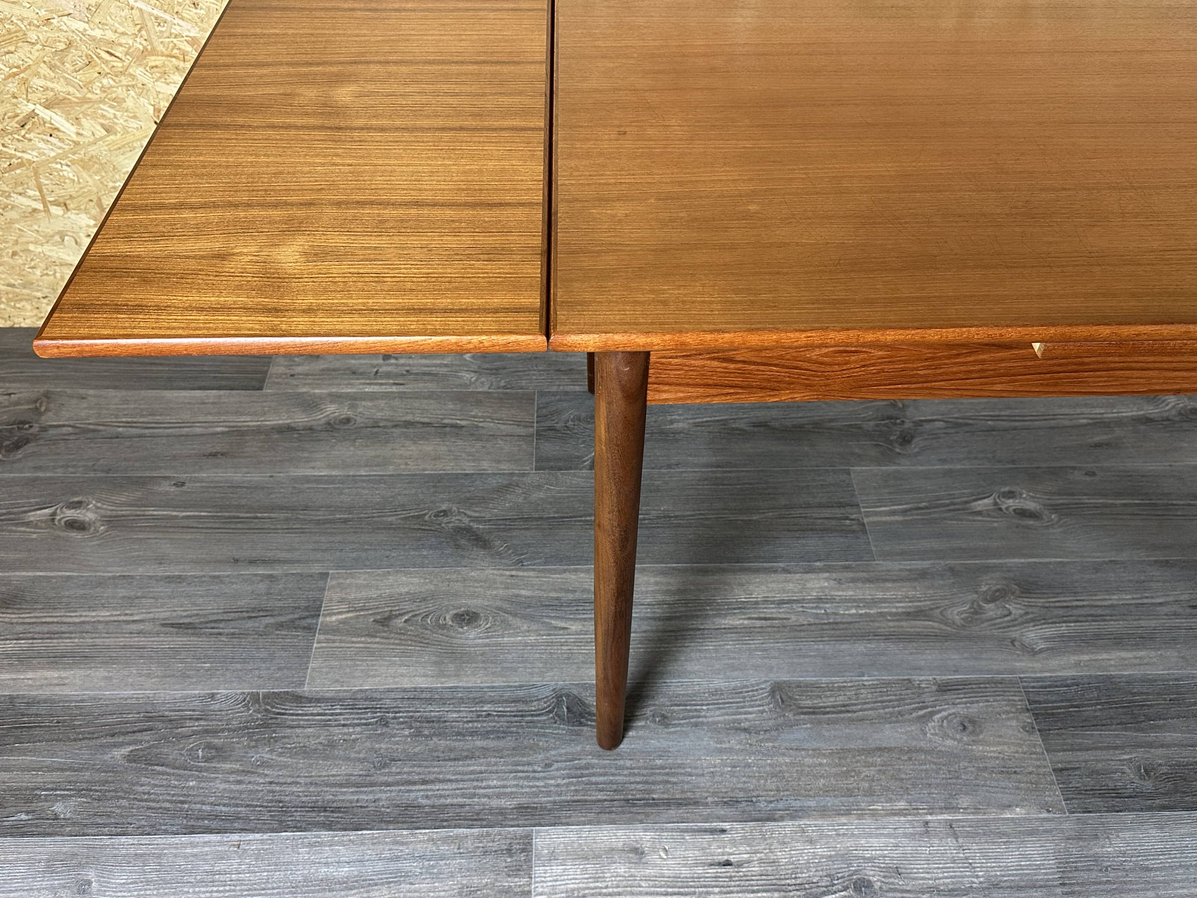 1960s/1970s Teak Dining Table Danish Modern Design Denmark