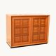 A pair of chests of drawers from the "Caccia alla Volpe" collection by Linea Arredo.