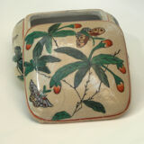 Candy decorated with foliage and butterflies