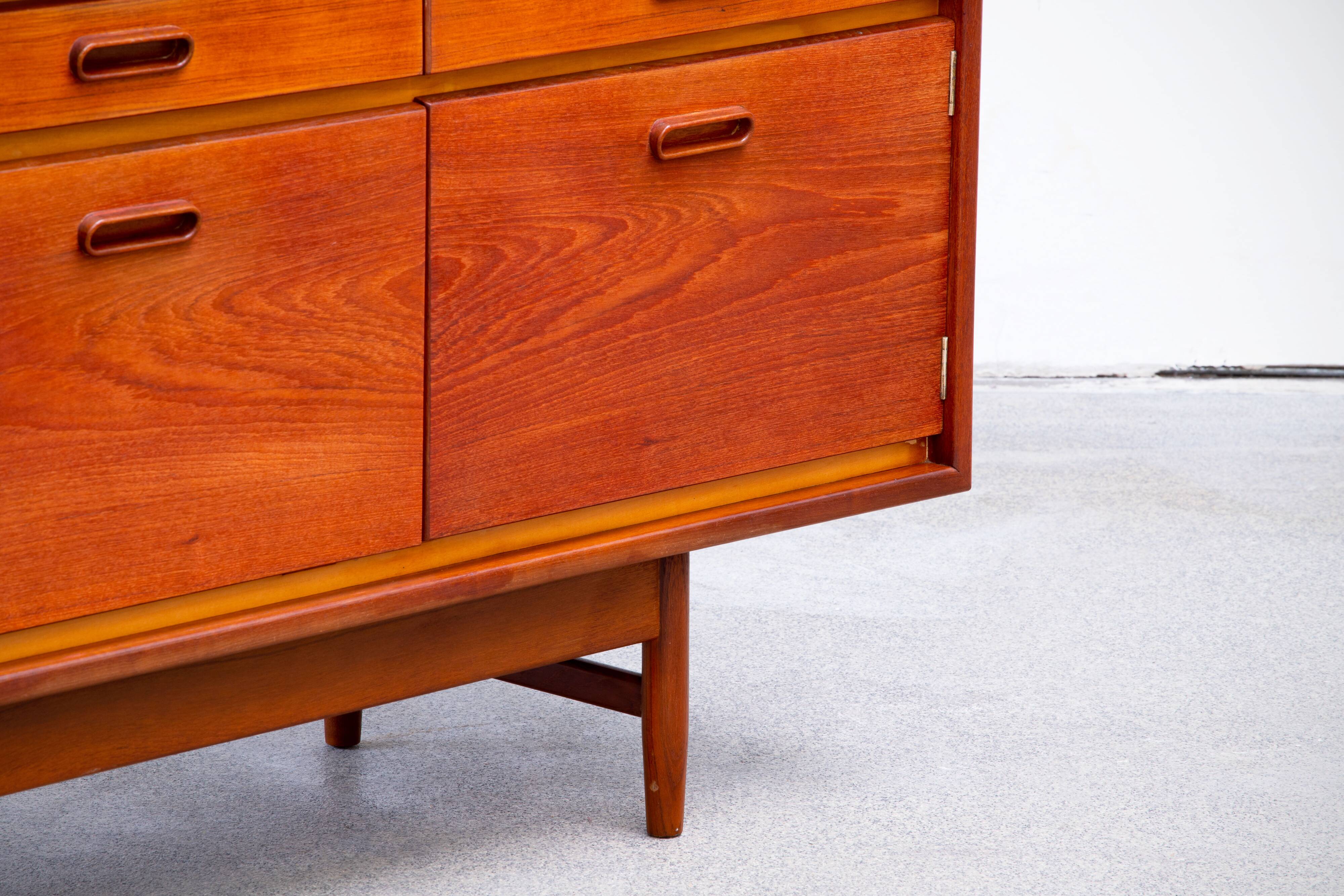 Scandinavian sideboard in teak 1960
