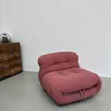Armchair Soriana Afra and Tobia Scarpa 60s Cassina