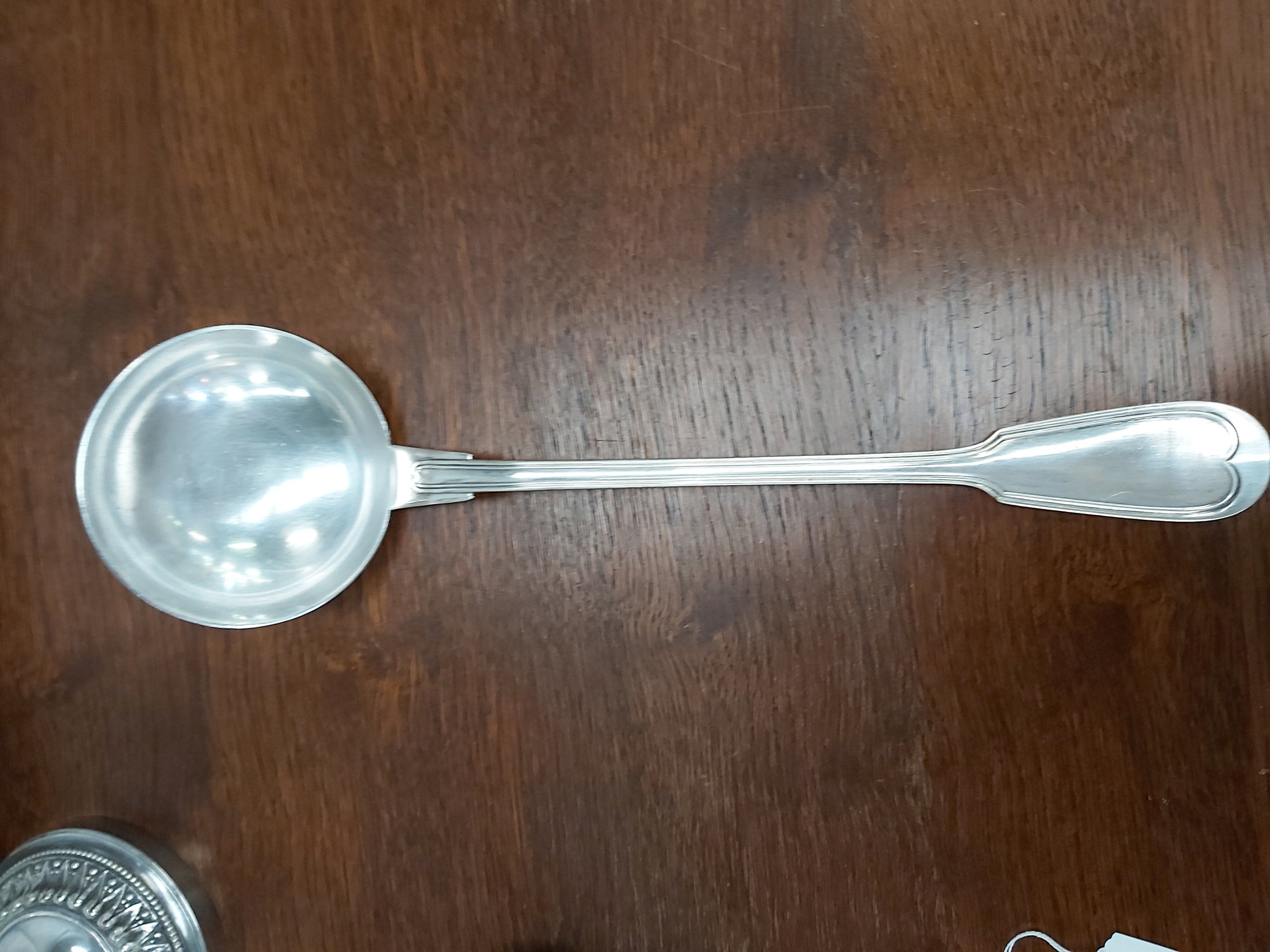Christofle ladle silver metal