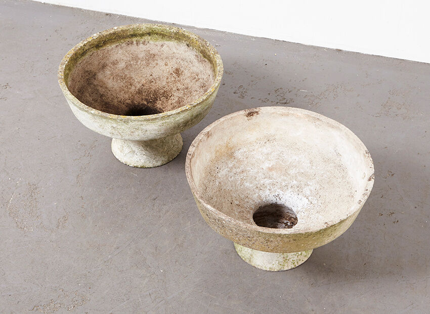 Pair of planters, switzerland 1960s