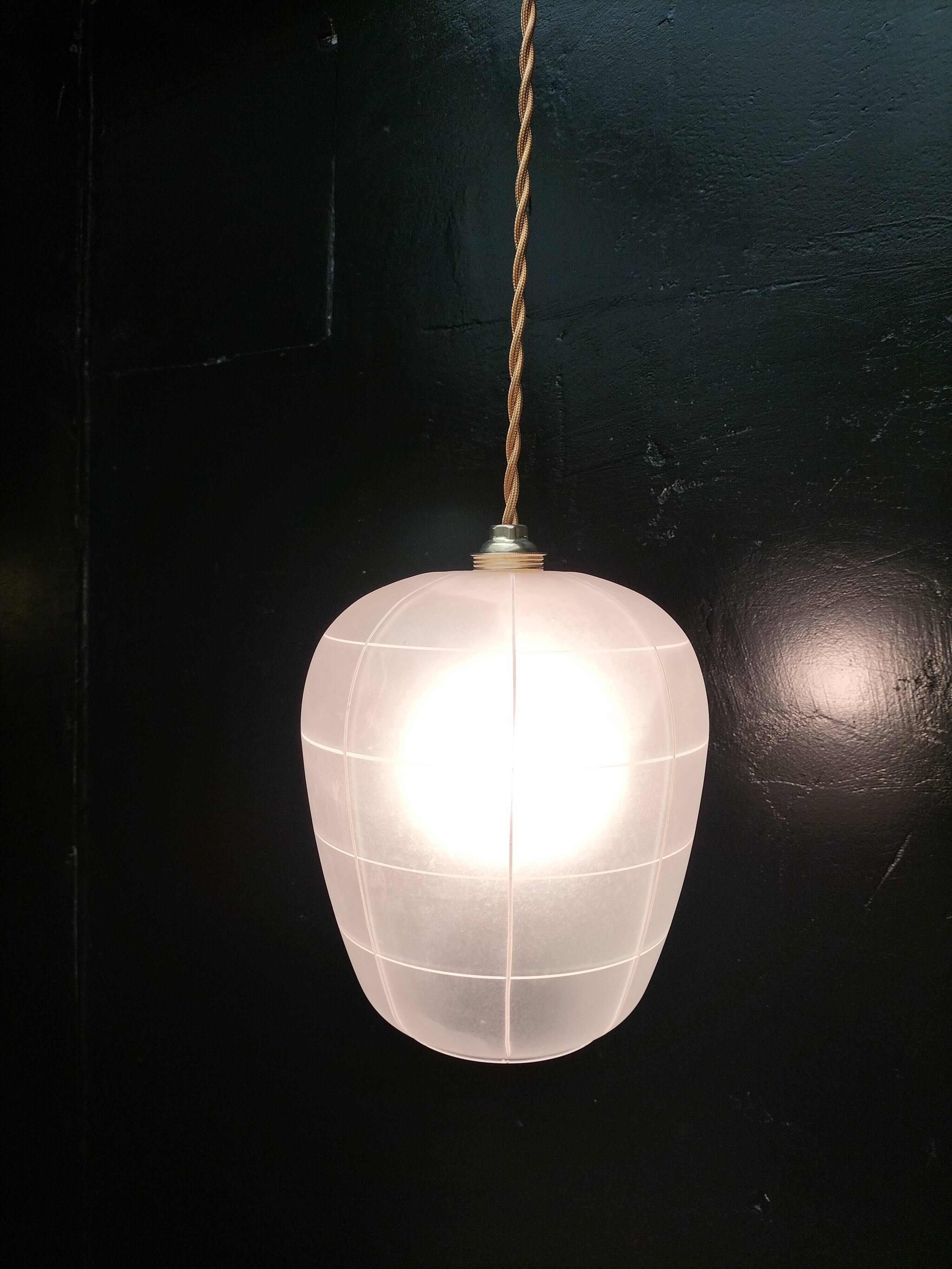 Vintage pendant light