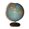 Globe terrestre ancien années 60
