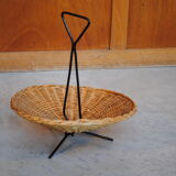 Wicker fruit basket
