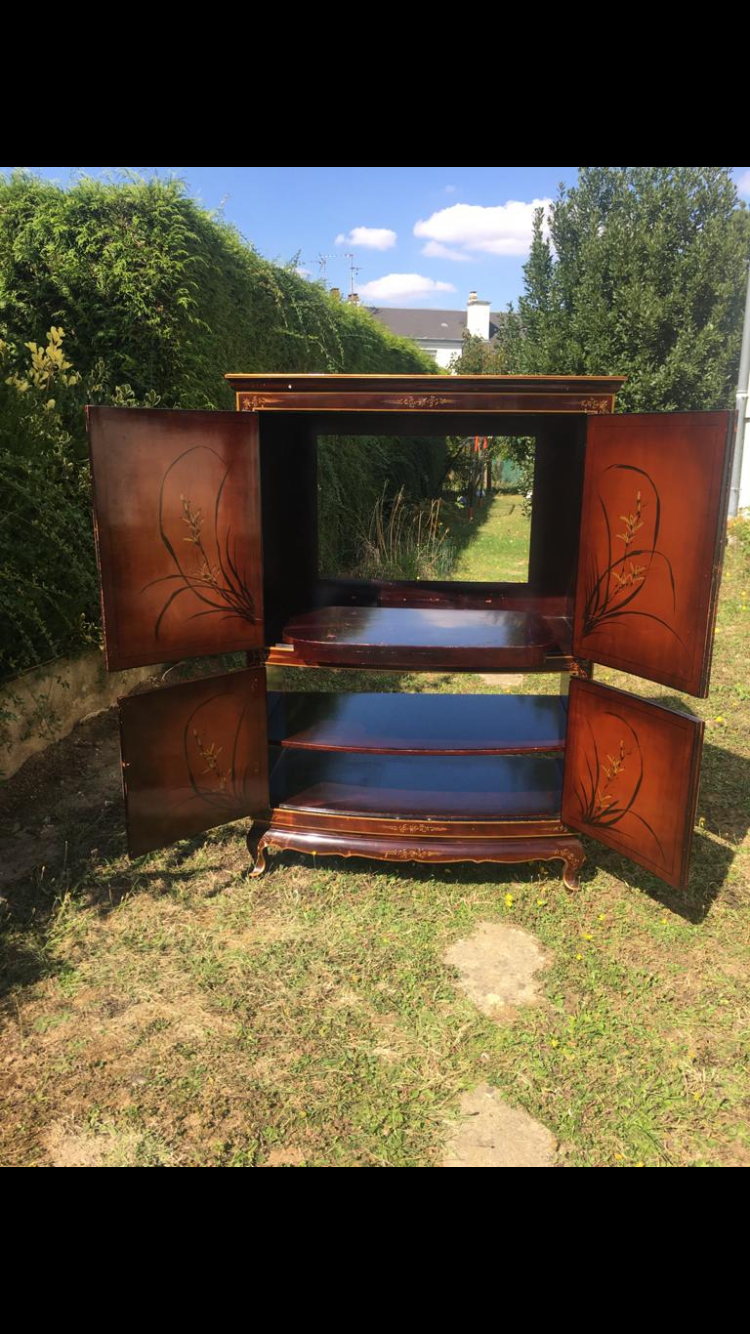 Vintage Chinese TV furniture 70s