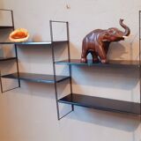 Modular wall shelf vintage year 50s