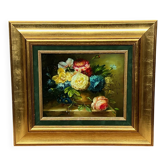 Still life "Bouquet of flowers" in a beautiful frame.