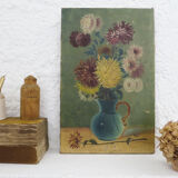 Old paintings of dahlias