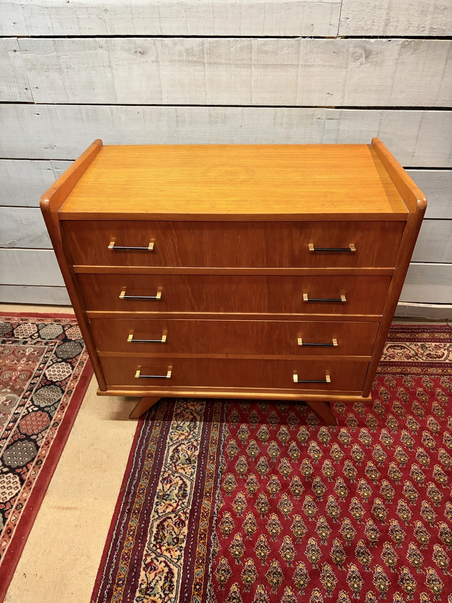 Commode vintage pieds compas Ep 60/70