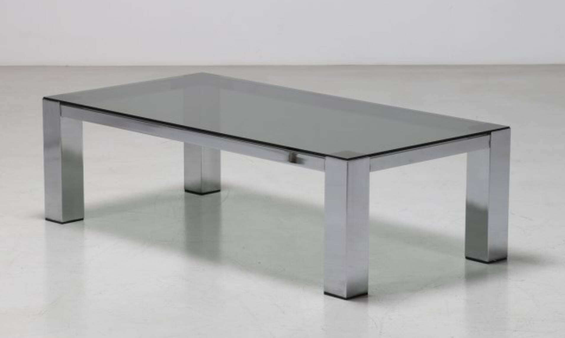 Modernist coffee table attributed to Vittorio Introini for Saporiti.