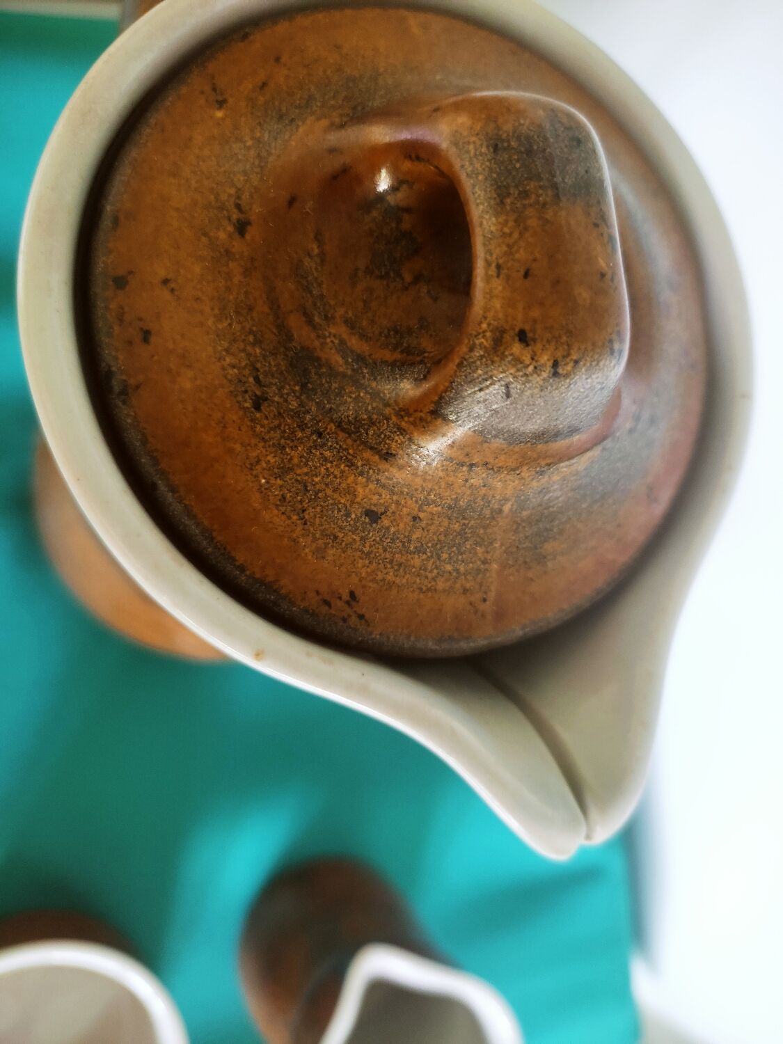 Set de service à thé café par Stig Lindberg pour Gustavsberg