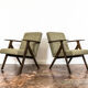Pair Of Mid Century Oak Armchairs 1960's