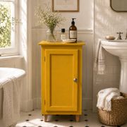 Buffet parisien art déco ocre jaune