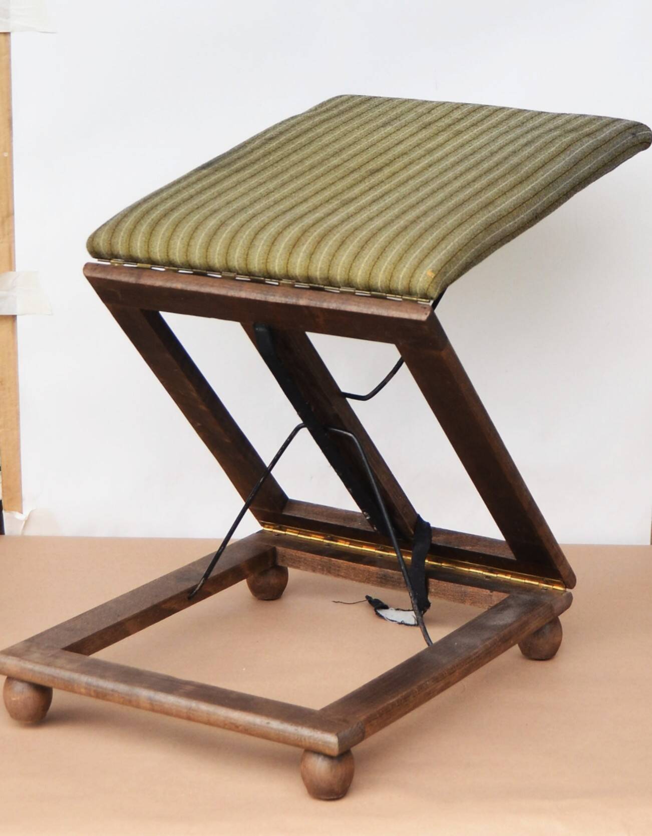 Repose-pieds réglable, pliable et extensible, style vintage français