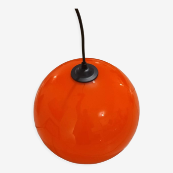 Suspension boule orange