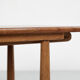 Midcentury Danish coffee table in oak and teak by Ejvind A. Johansson for FDB