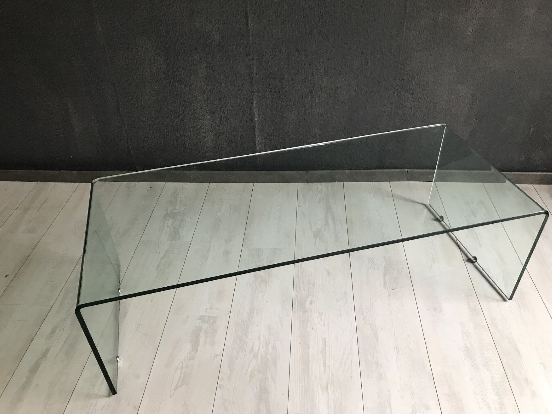 FIam Waterfall Glass Coffee Table