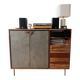 Acacia wood sideboard