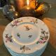Limoges porcelain service composed of 10 plates and a dish