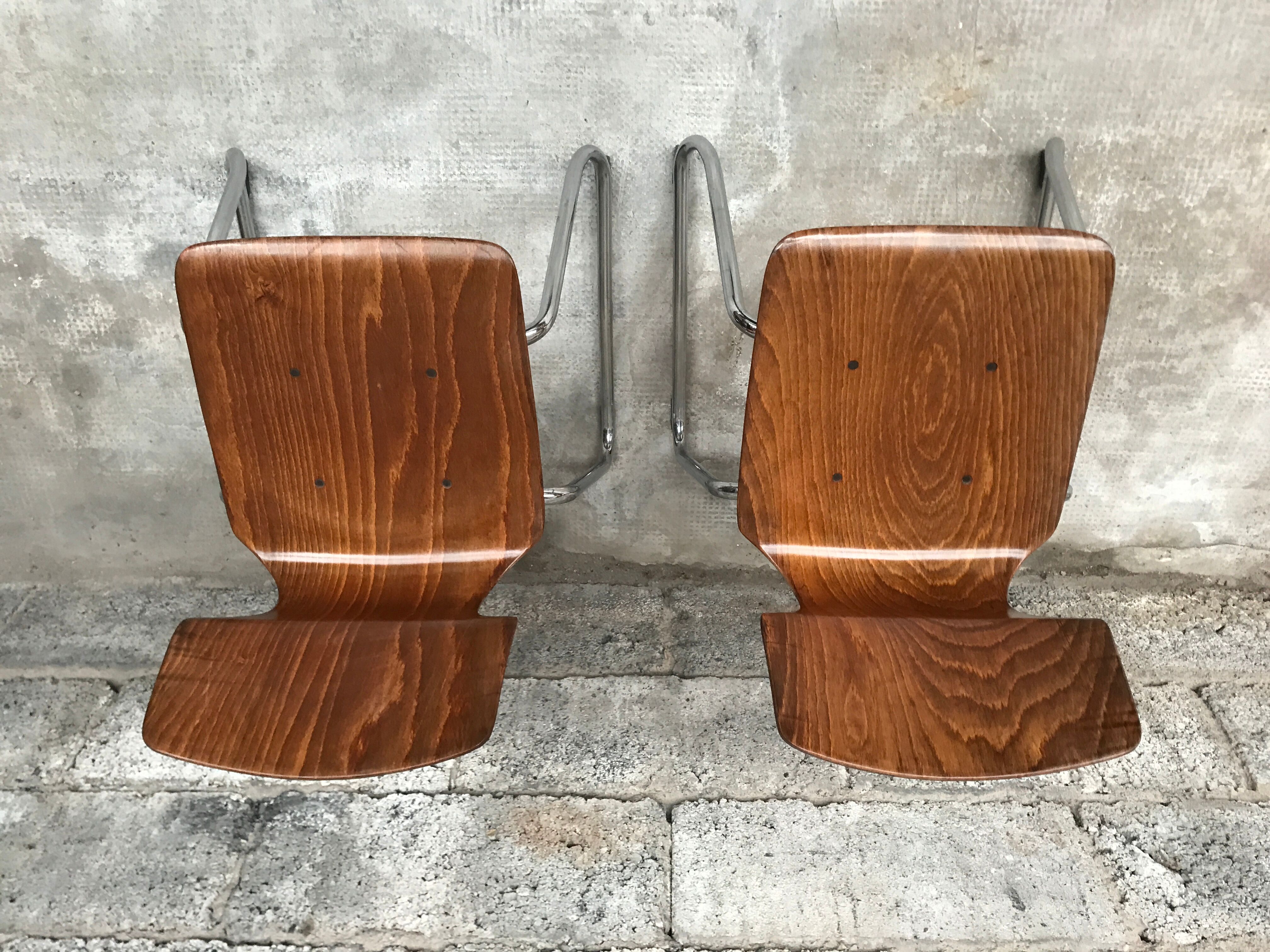 Pair of children's chair Pagholz Flototto