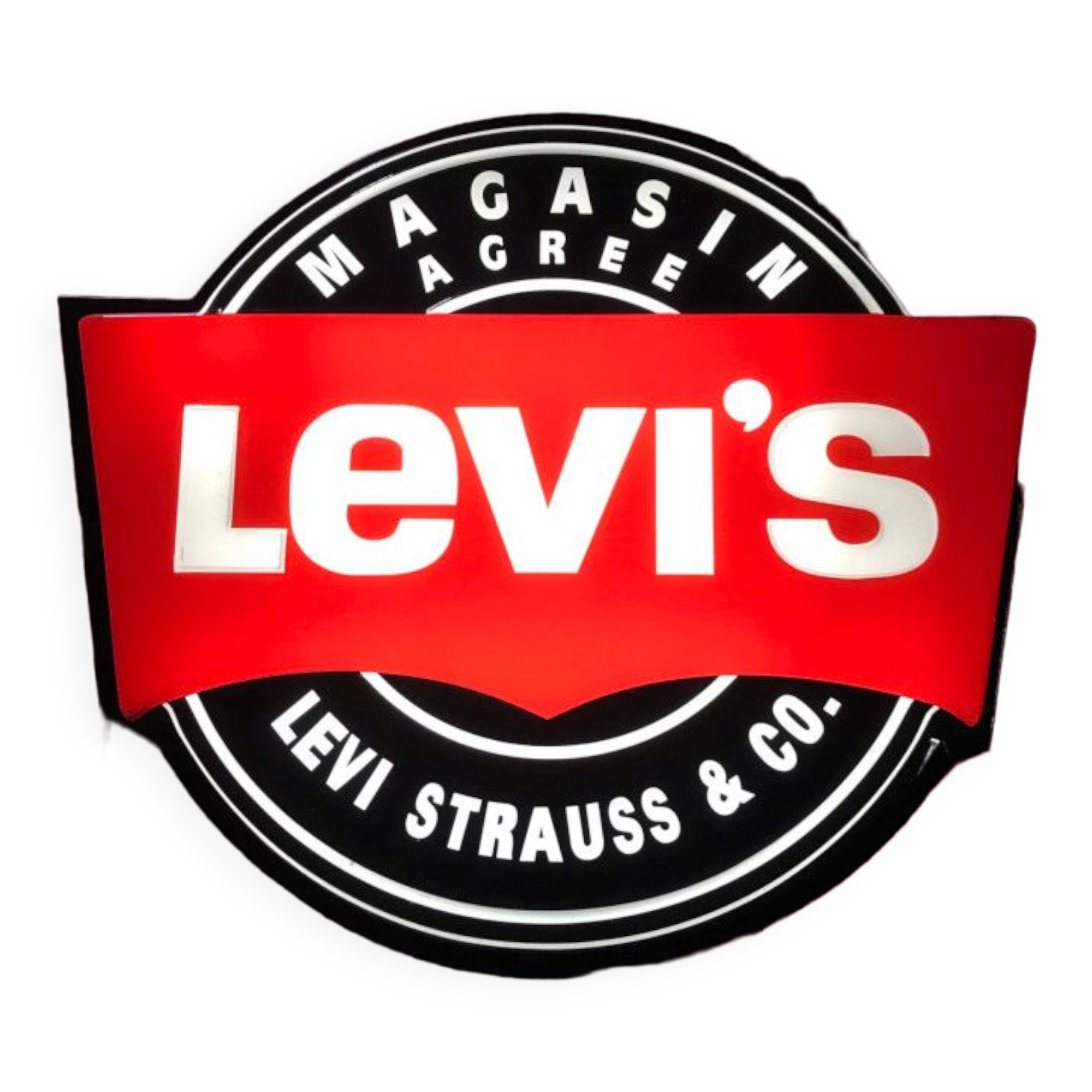 Illuminated sign Levi's Vintage