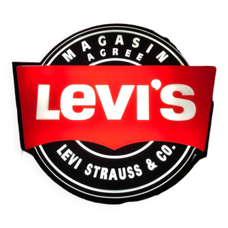 Illuminated sign Levi's Vintage