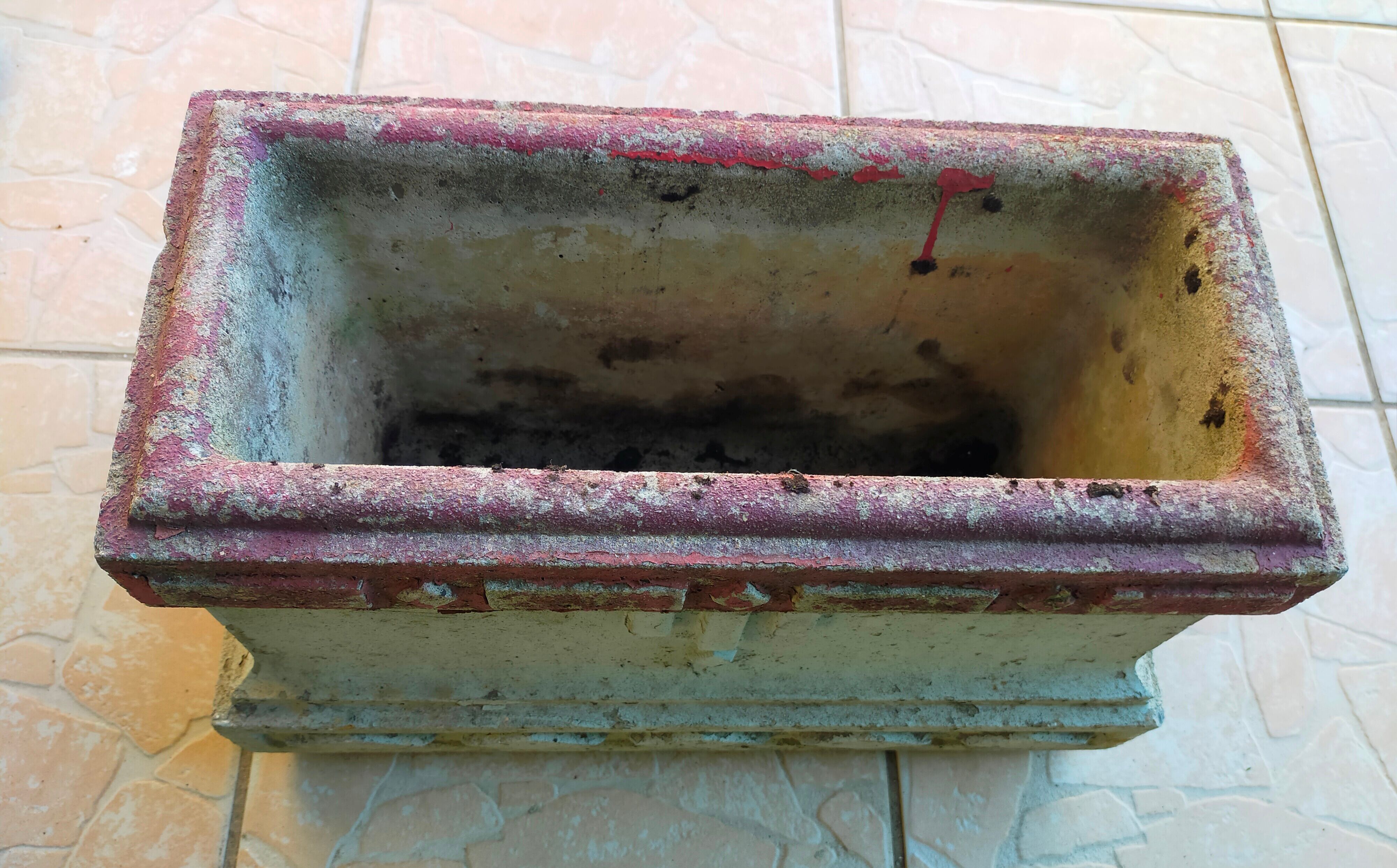 Art Deco period concrete planter