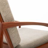 Model 121 Paper knife easy chair by Kai Kristiansen for Magnus Olesen, Denm